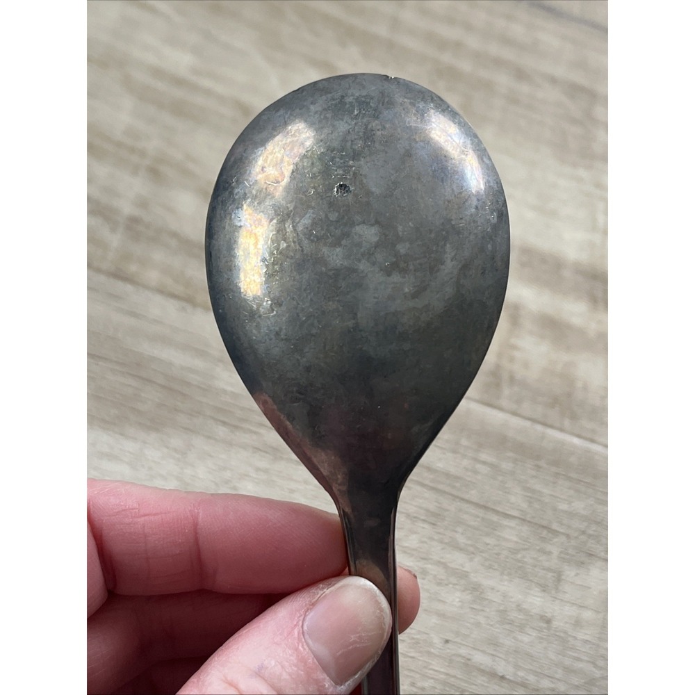 Oneida Made In Italy Old South Serving Spoon - Picture 7 of 7
